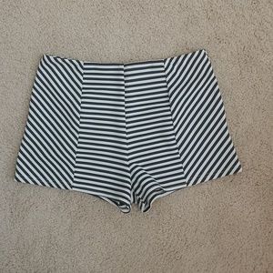 YA Los Angeles Striped Shorts